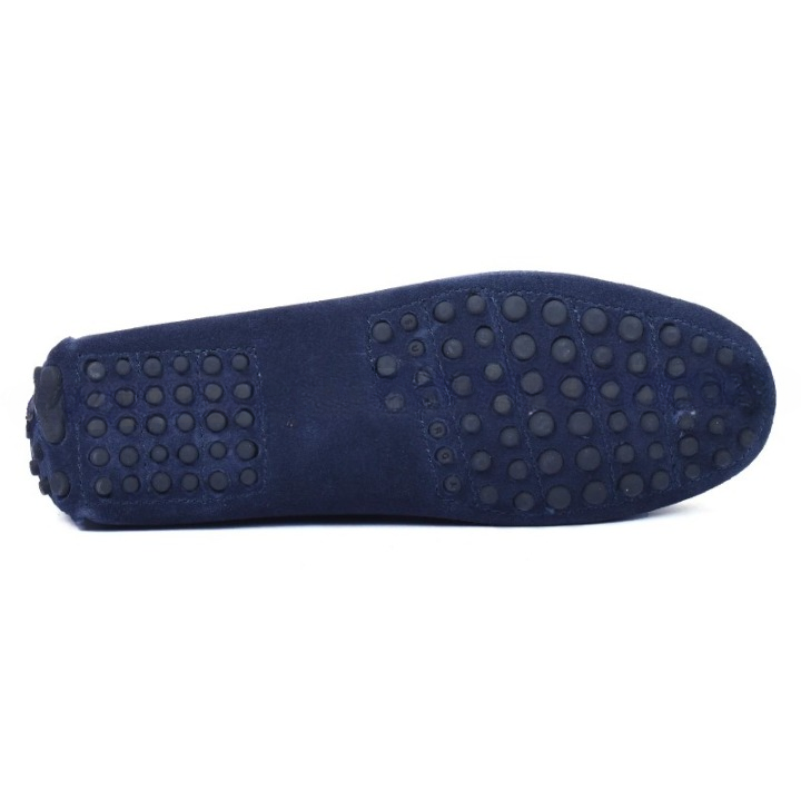 Superga - Mocassin homme rouille cuir Superga 486 SUEM - Bleu Marine 2