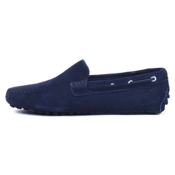 Superga - Mocassin homme rouille cuir Superga 486 SUEM - Bleu Marine 4