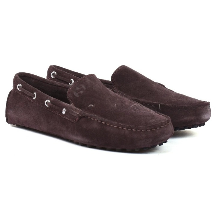 Superga - Mocassin homme rouille cuir Superga 486 SUEM - Marron 3