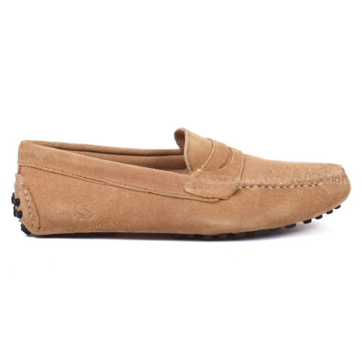 Superga – Mocassin homme cuir Superga 486 SUEM – Beige