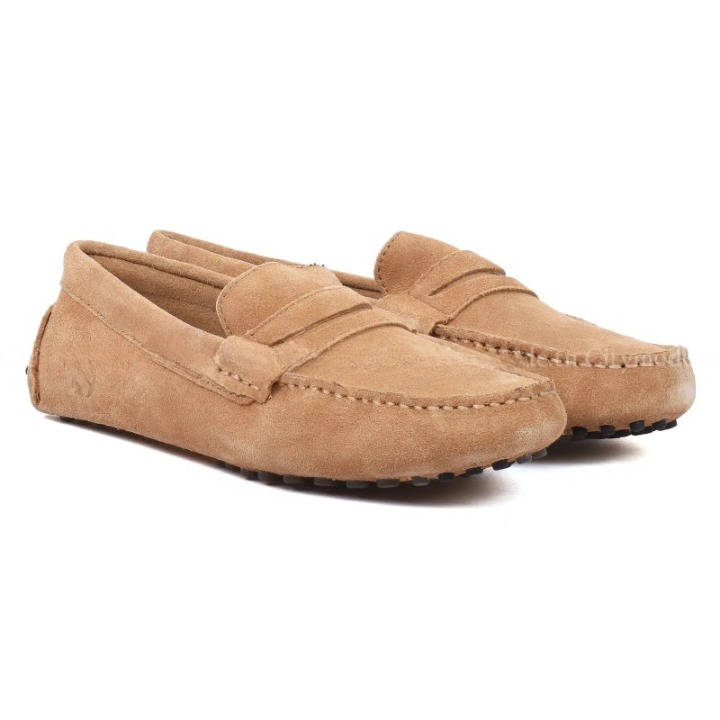 Superga - Mocassin homme cuir Superga 486 SUEM - Beige 3