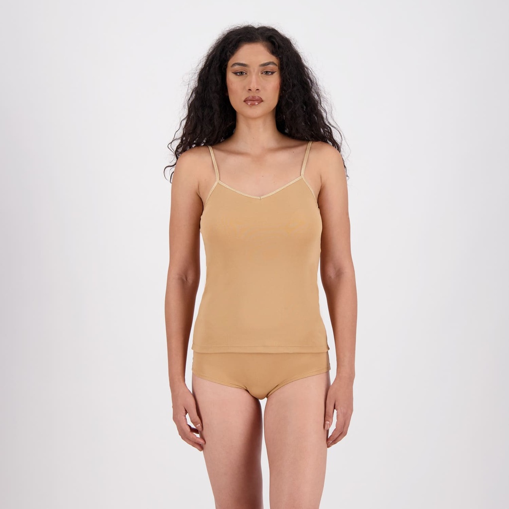 Kontakt – Culotte femme en microfibre extensible – Beige