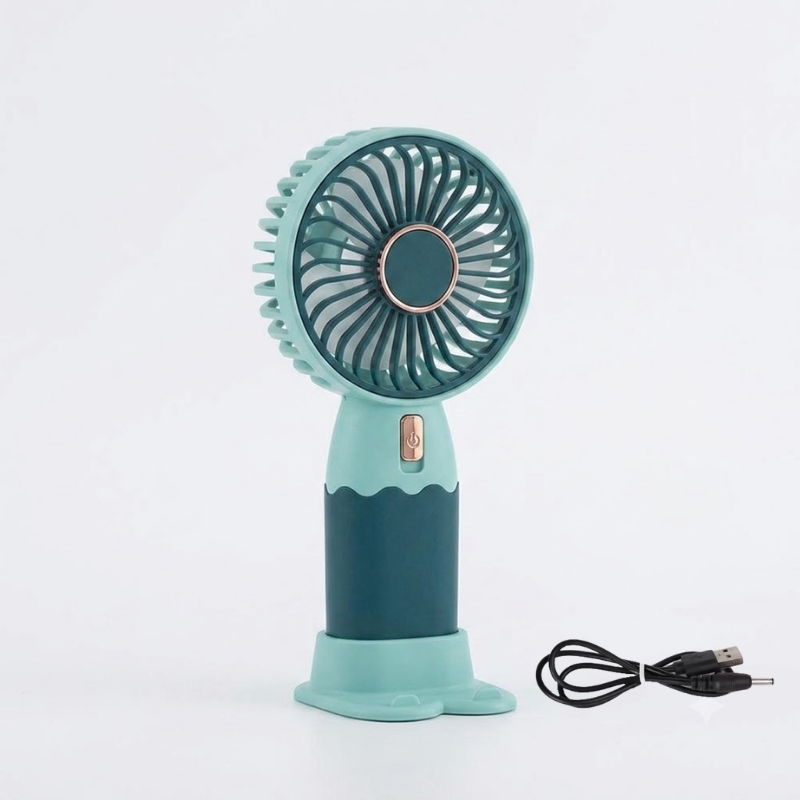 NEST – Mini Ventilateur Portable Rechargeable – Vert D’eau