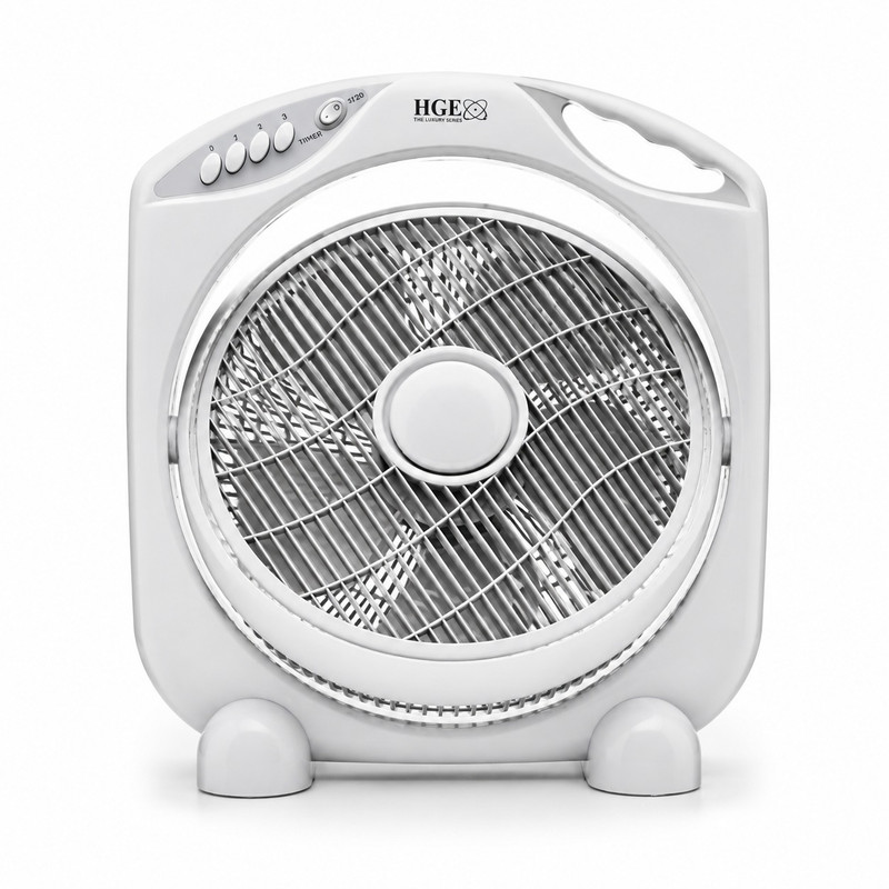 HGE – Ventilateur De Table Oxygène 60 W – Blanc