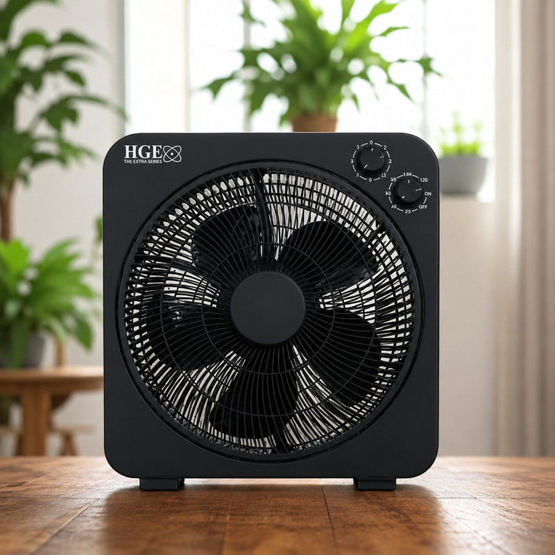 HGE – Ventilateur De Table HGE EXTRA YL300 – Noir