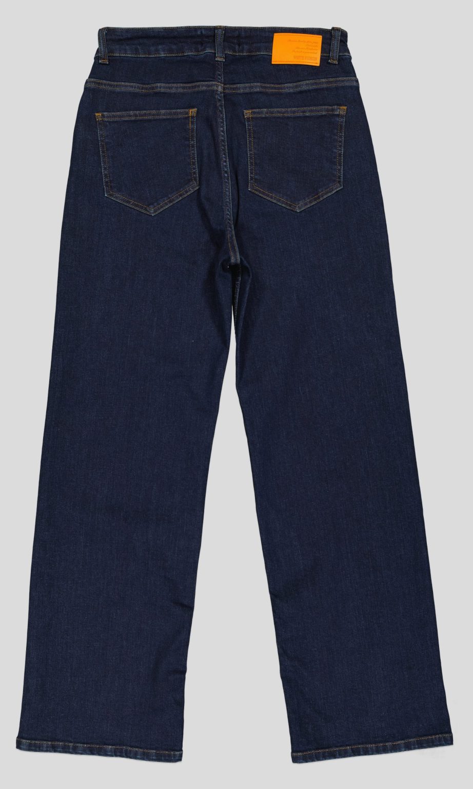 White Pigeon - PANTALON FEMME STRAIGHT FIT - DARK STONE 4
