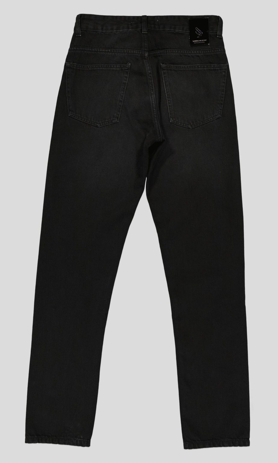 White Pigeon - Jean homme regular fit en denim 100% coton - Noir 5