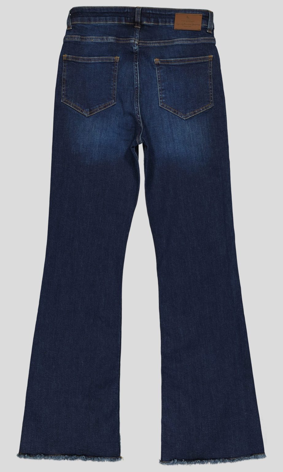 White Pigeon - PANTALON JEANS FLARE FIT - DARK USED 4