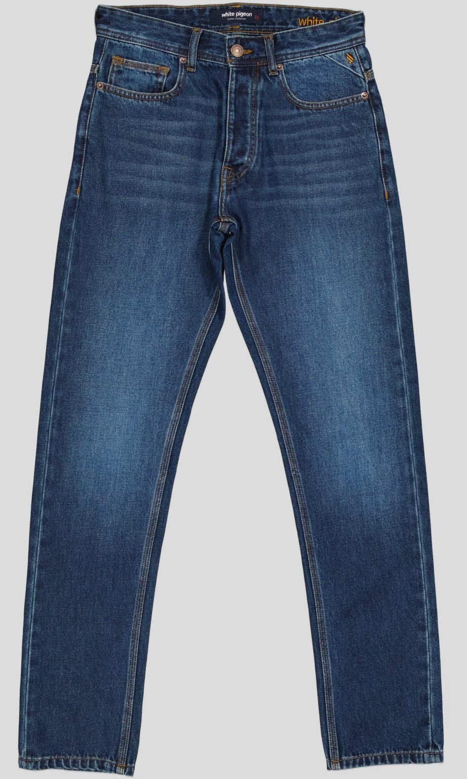 White Pigeon - PANTALON JEAN HOMME - Dark Wash 2