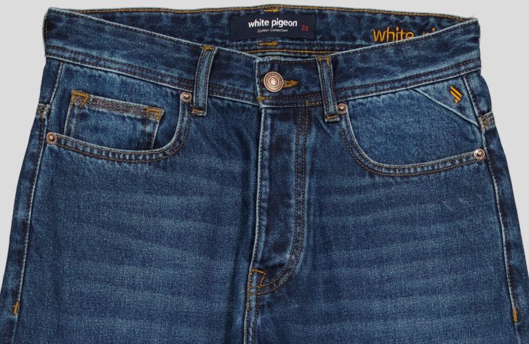 White Pigeon - PANTALON JEAN HOMME - Dark Wash 3