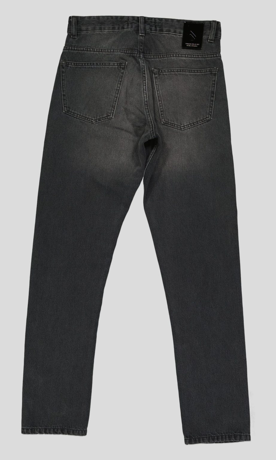 White Pigeon -Jean homme regular fit en denim 100% coton - DARK WASH 3