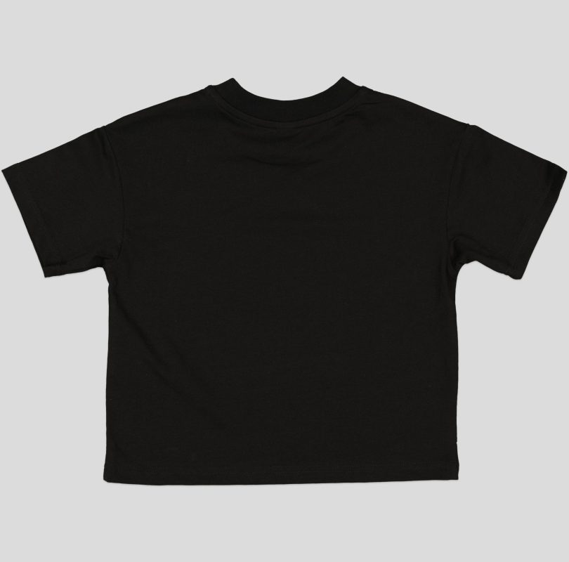 "White Pigeon -T-shirt garçon en jersey 100% coton léger ""Art Revolution"" - Noir" 4