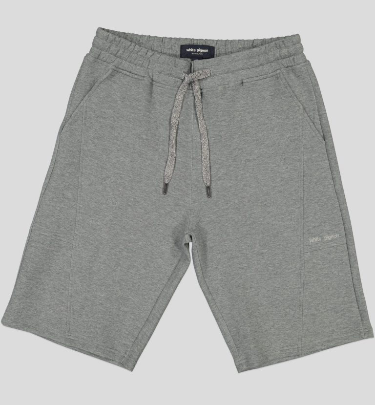 White Pigeon - SHORT HOMME scuba - Gris 2