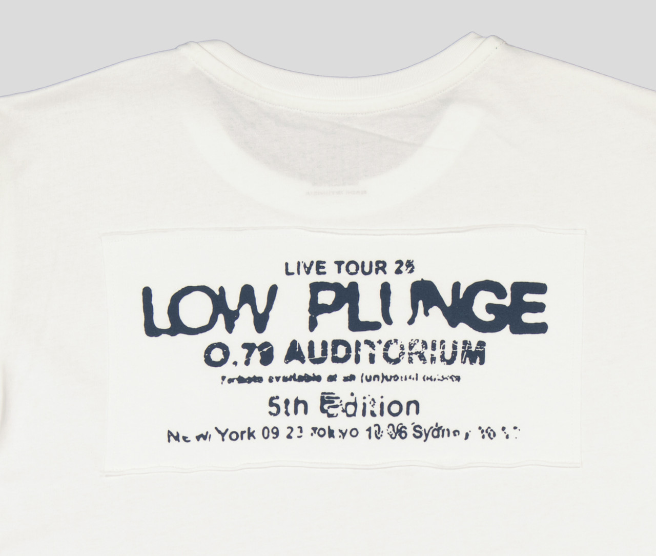 White Pigeon - T-shirt pour homme en jersey 100% coton "5th Edition" - Blanc 3