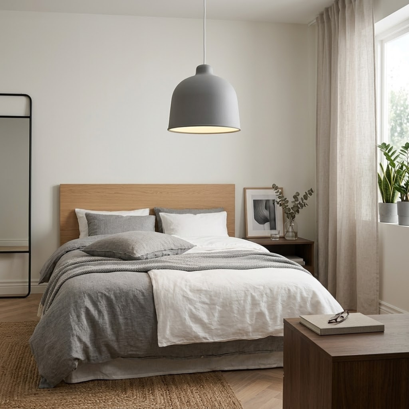NEST – Suspension Métal “Loft Color” – Gris