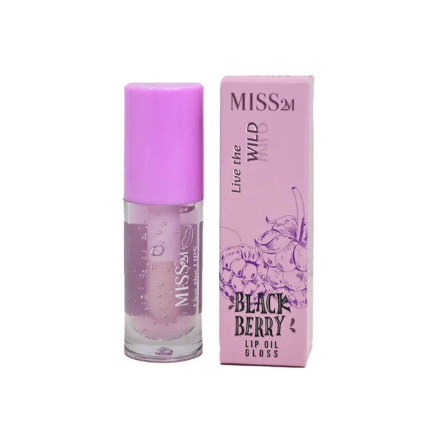 Miss 2M – Lip Oil Gloss Black Berrie MP501-3