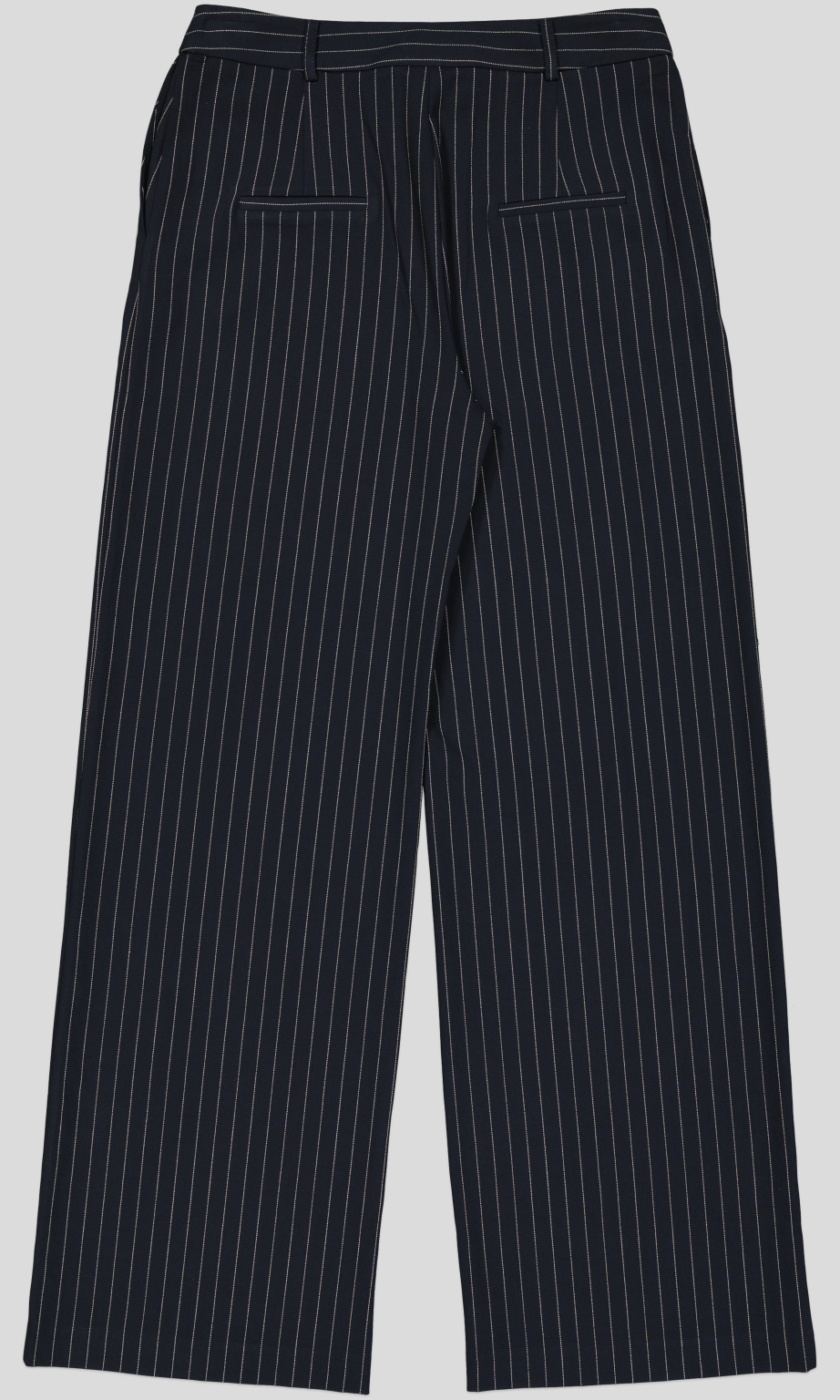 White Pigeon - Pantalon Femme élégant à coupe taille haute - Bleu 4