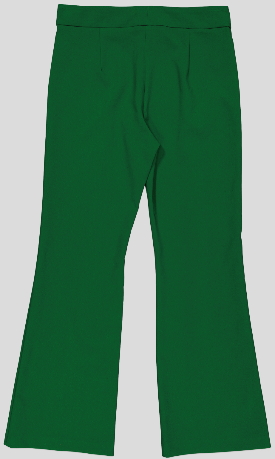 White Pigeon - Pantalon Elegant chic taille Haute Pour Femme - Vert Bouteille 4