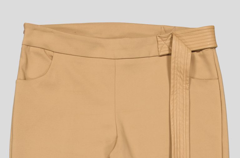 White Pigeon - PANTALON Moderne Stylé Pour Femme - Camel 6