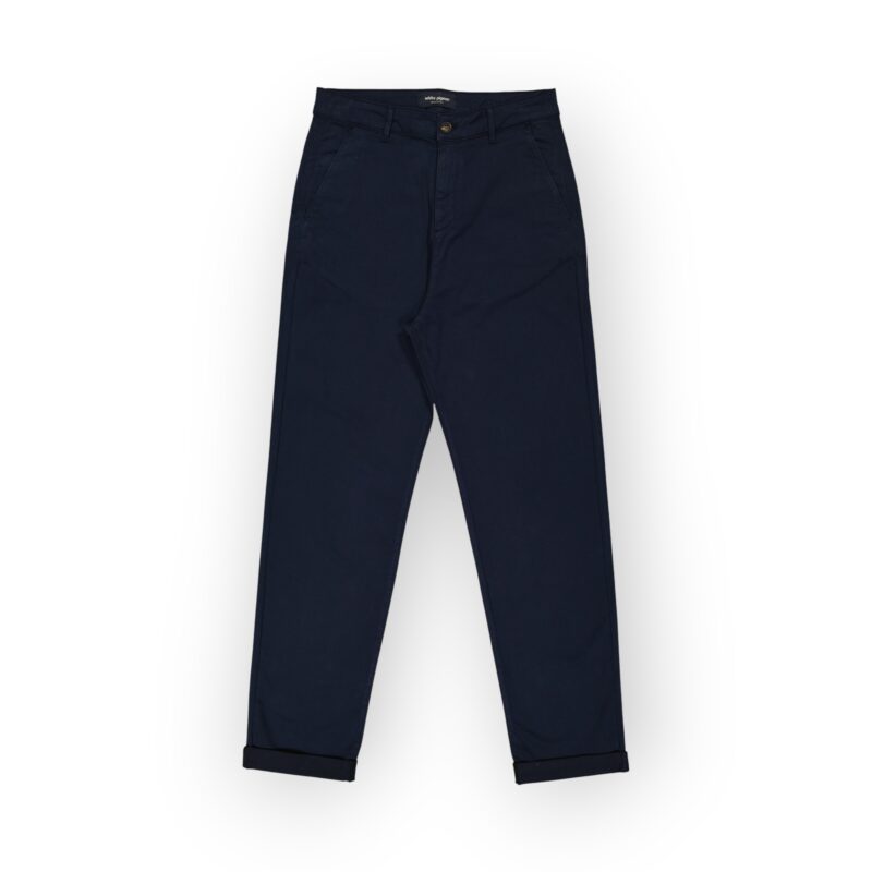 White Pigeon – PANTALON CHINO COTTON – Dark Navy