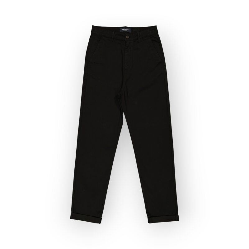 White Pigeon – PANTALON CHINO COTTON – Noir