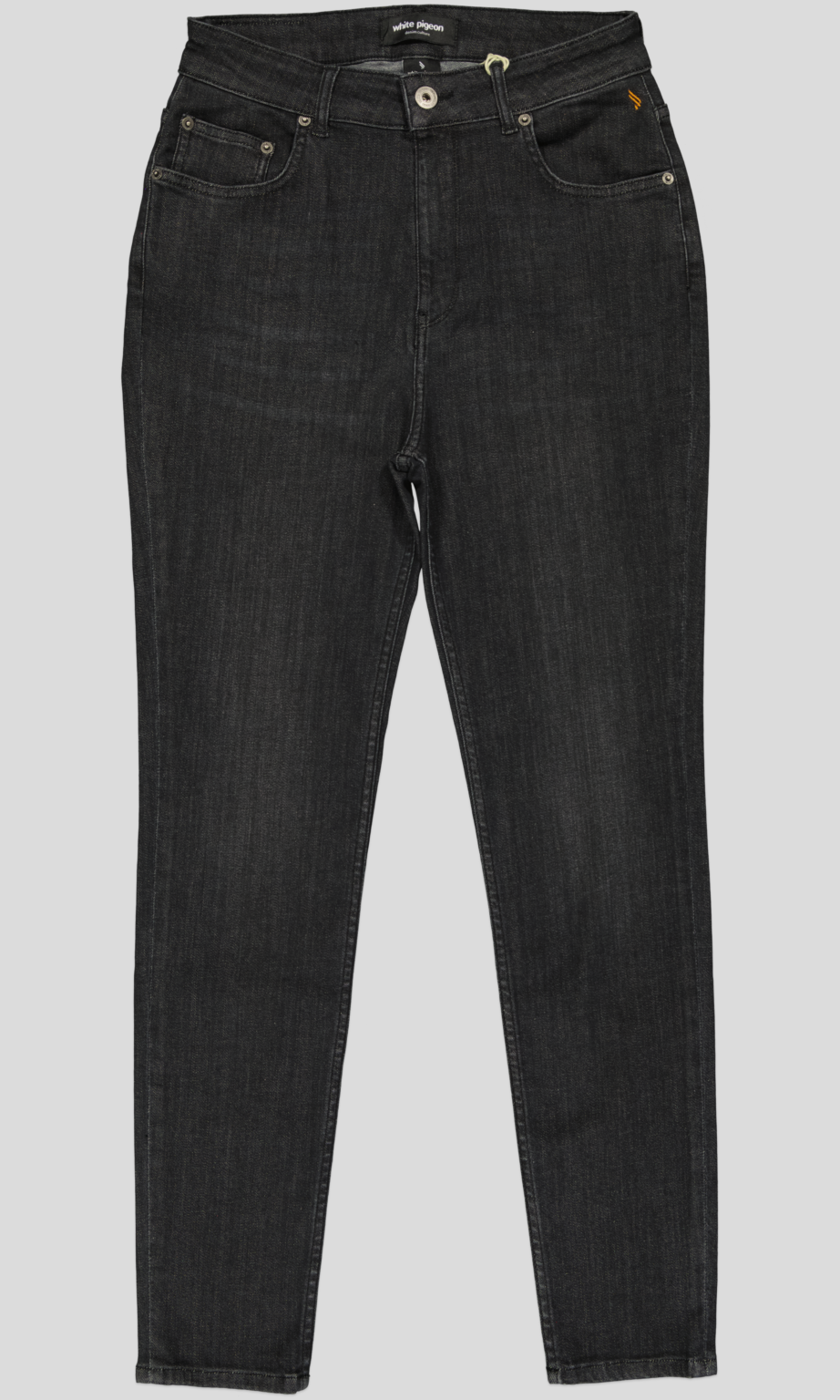 White Pigeon – PANTALON JEANS SLIM FIT EN DENIM STRETCH – Noir Medium