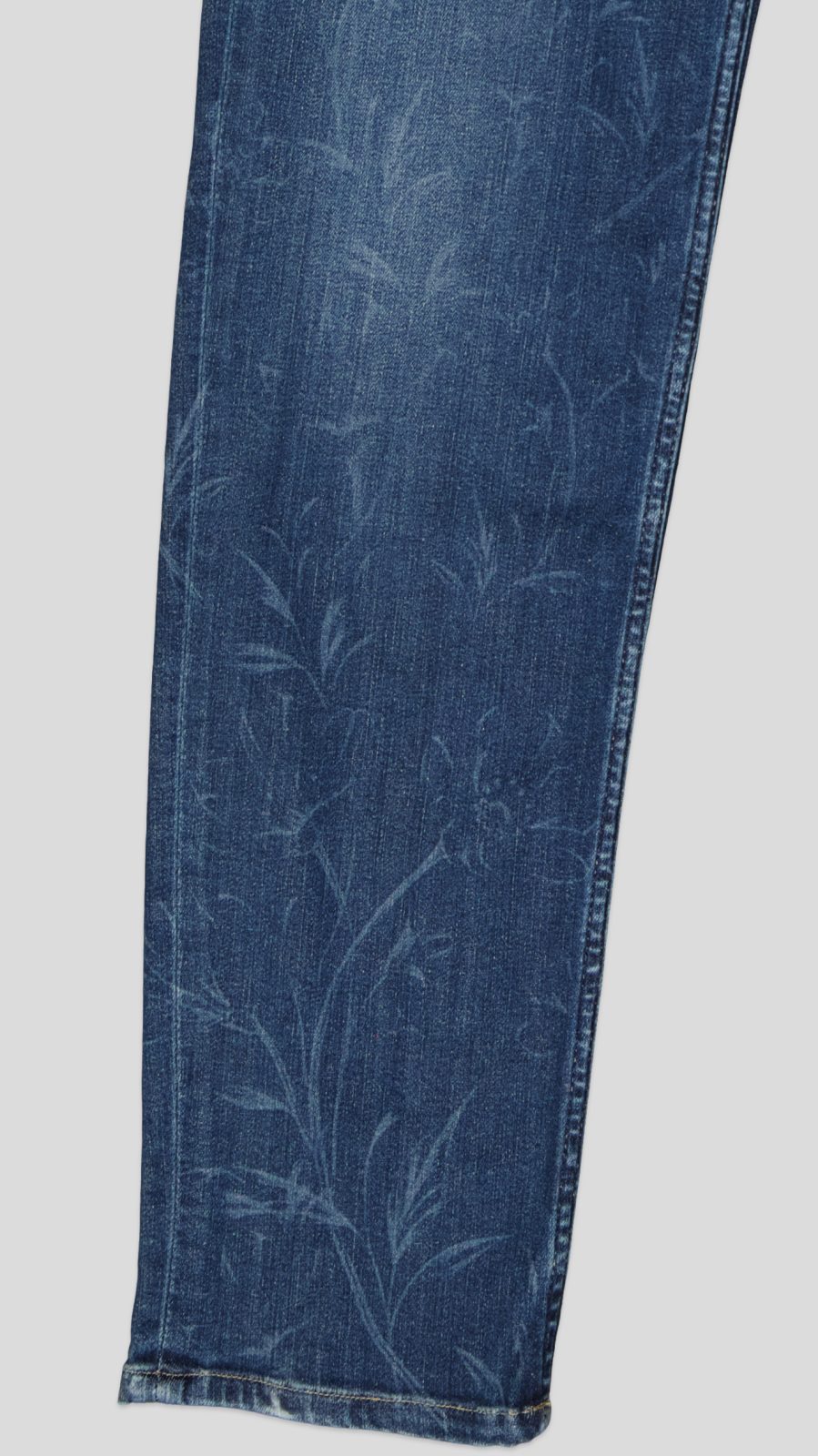White Pigeon - PANTALON JEANS SLIM FIT - Bleu Vintage 3