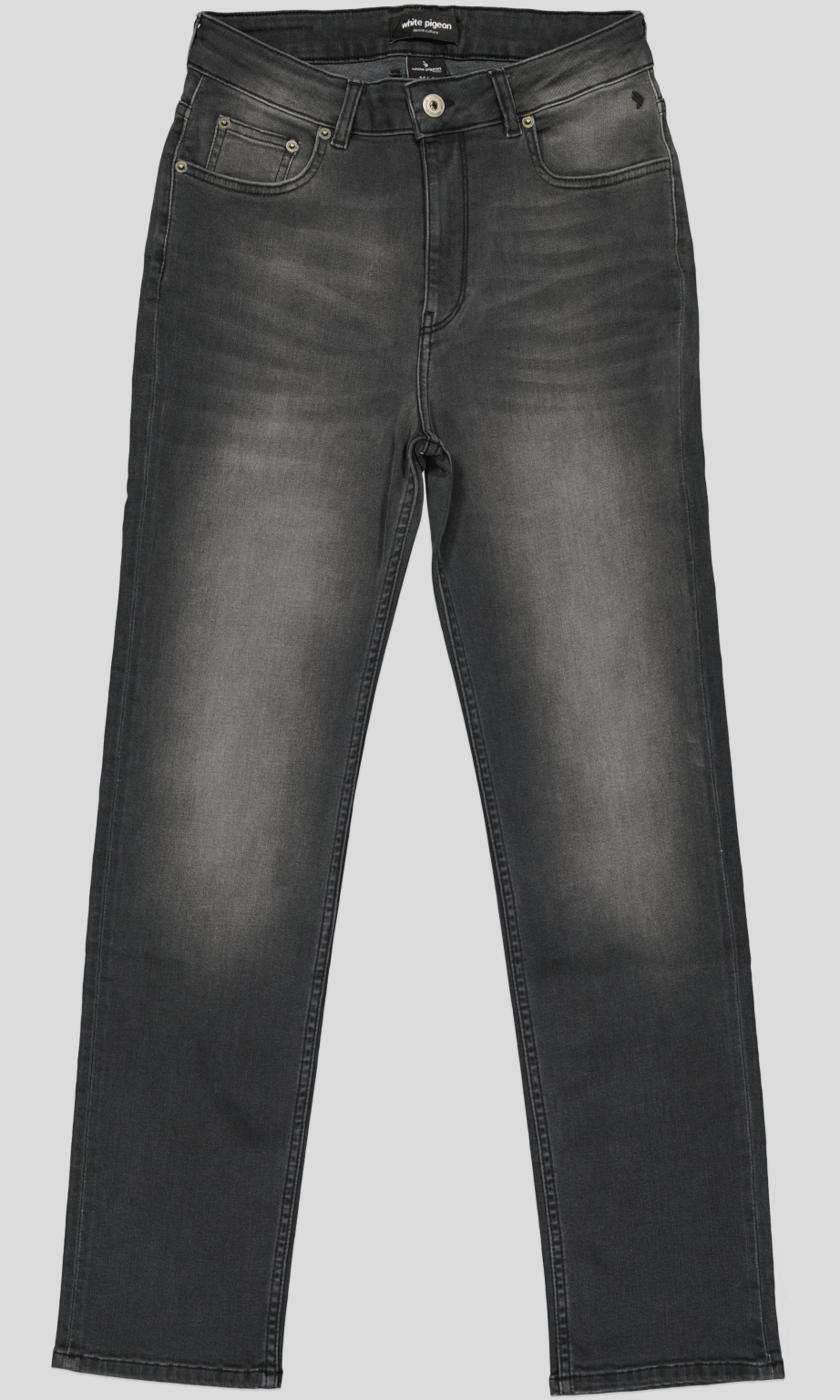 White Pigeon – PANTALON JEANS SLIM FIT – Noir Vintage