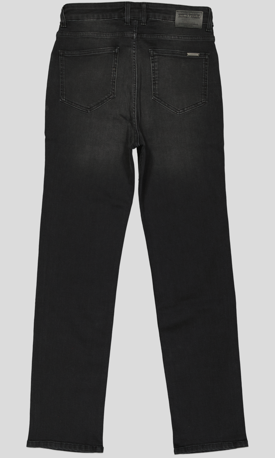 White Pigeon - PANTALON JEANS SLIM FIT - Noir Medium Used 4