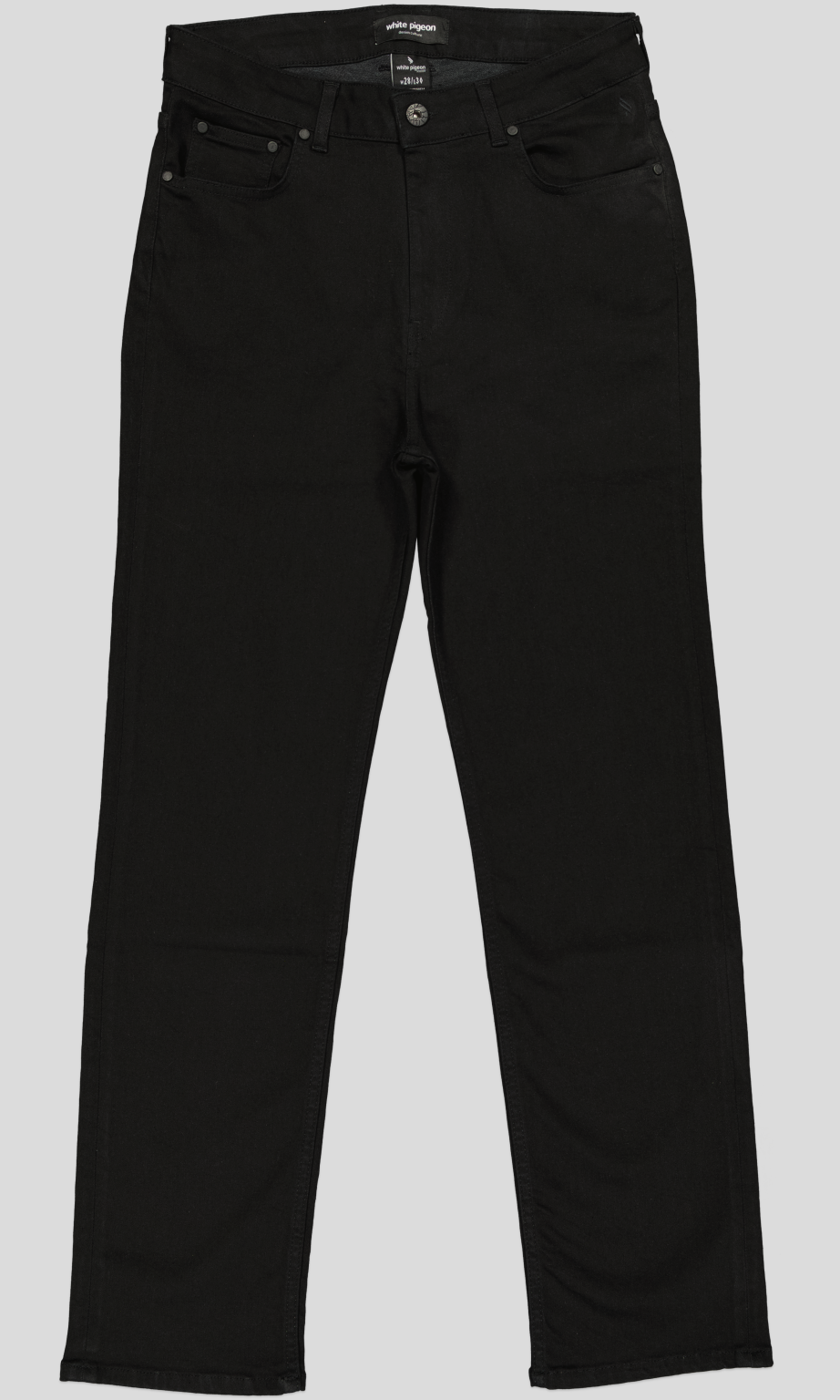 White Pigeon – PANTALON JEANS SLIM FIT – Noir Stone