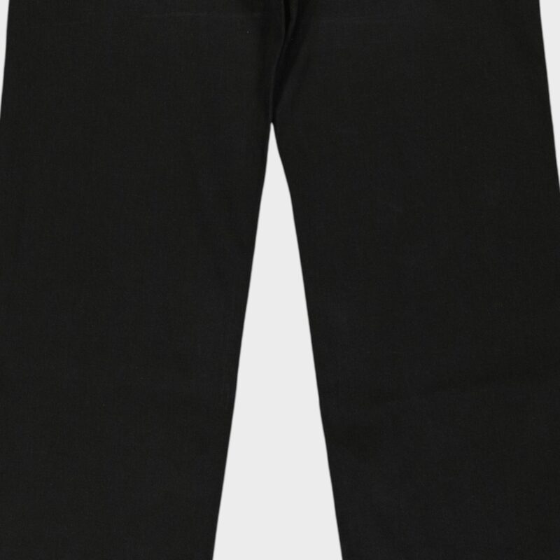 White Pigeon -PANTALON STRAIGHT LARGE FIT - Noir Used 5