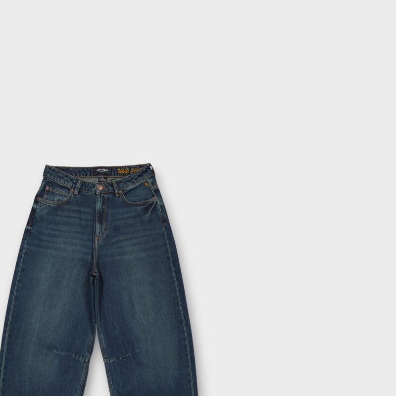 White Pigeon – JEANS FEMME BAGGY FIT 100% COTON – Med Vintage