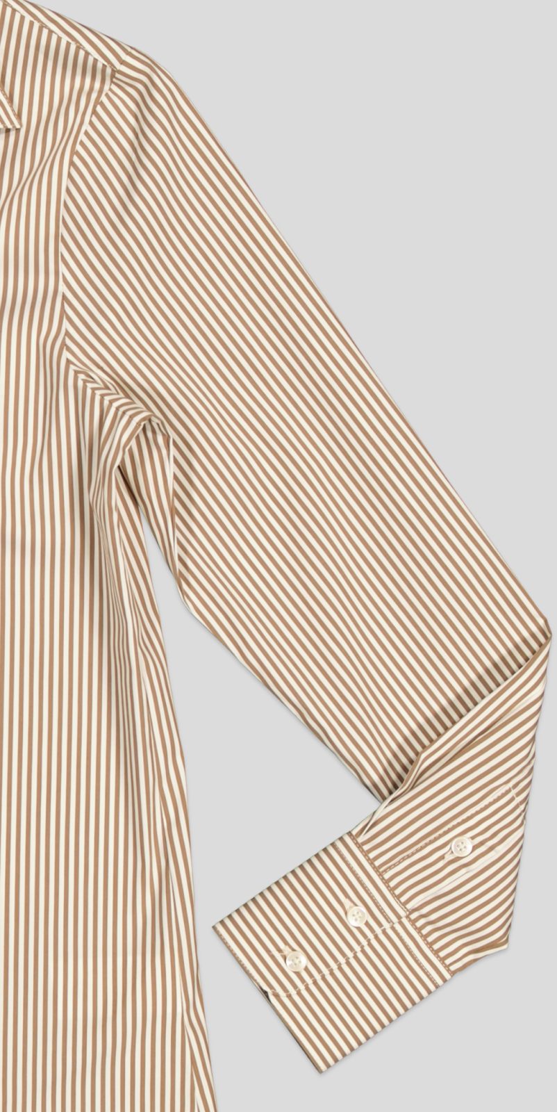 White Pigeon - CHEMISE OXFORD REGULAR FIT - Beige 4