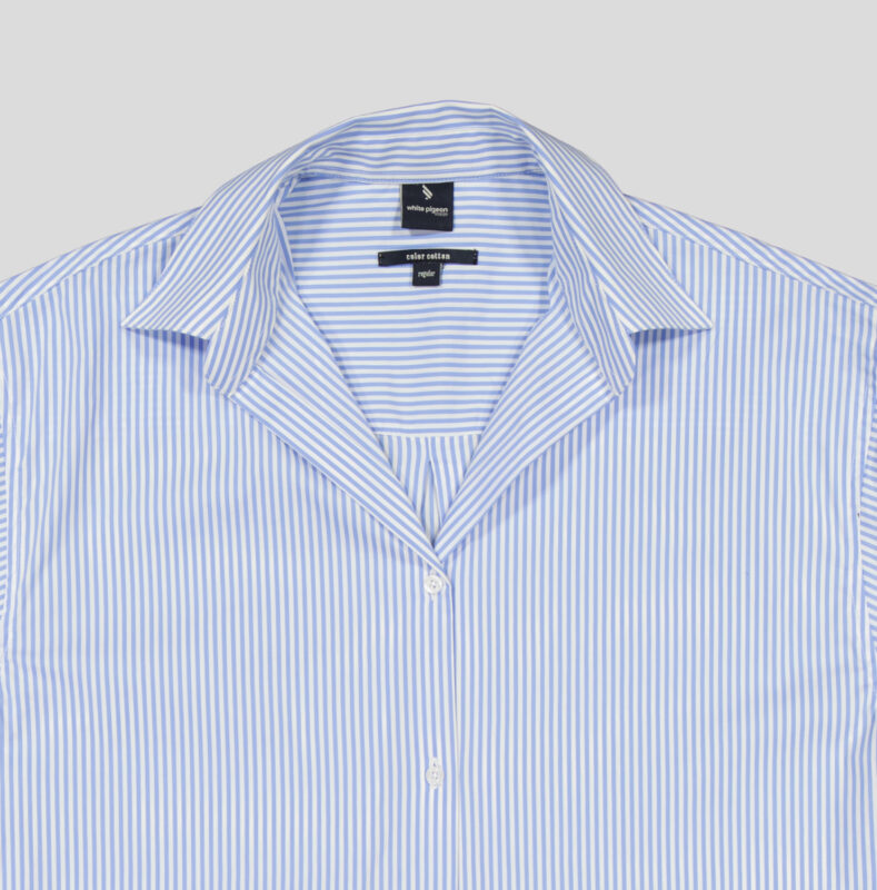 White Pigeon - CHEMISE FEMME REGULAR FIT - Ciel 4