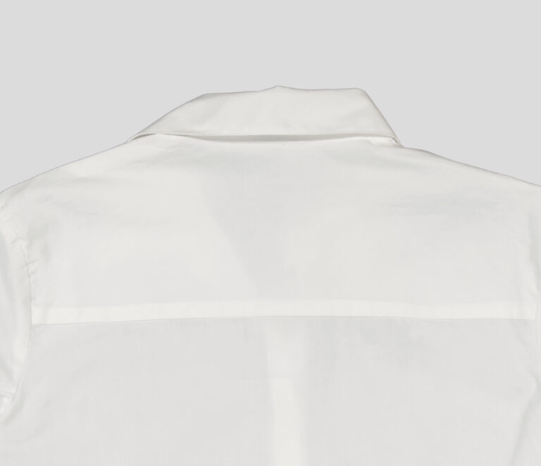 White Pigeon - CHEMISE FEMME UNI SLIM FIT - Blanc 3