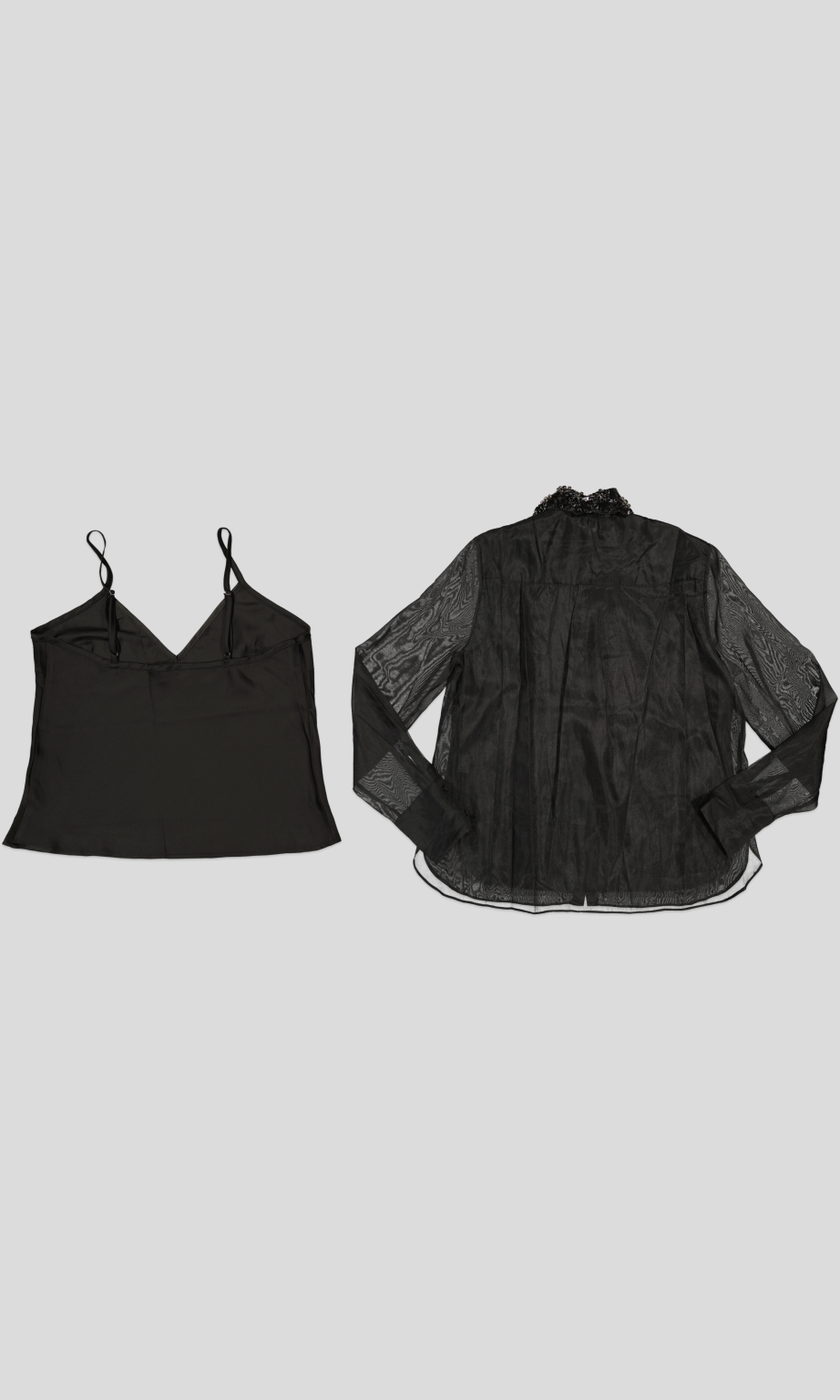 White Pigeon - Chemisier fluide pour femme - Noir 2