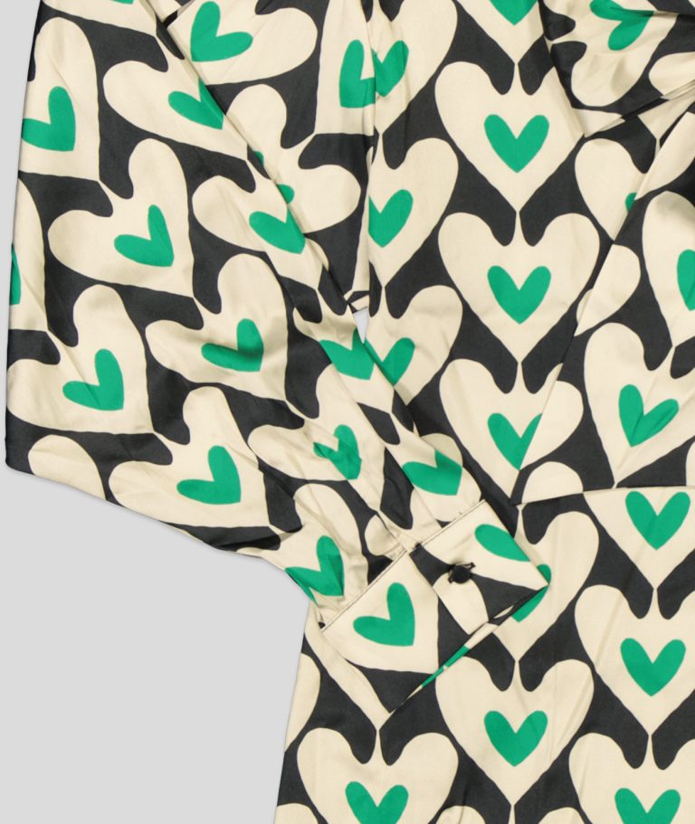 White Pigeon - Chemise élégante avec détails en col - Ecru 3