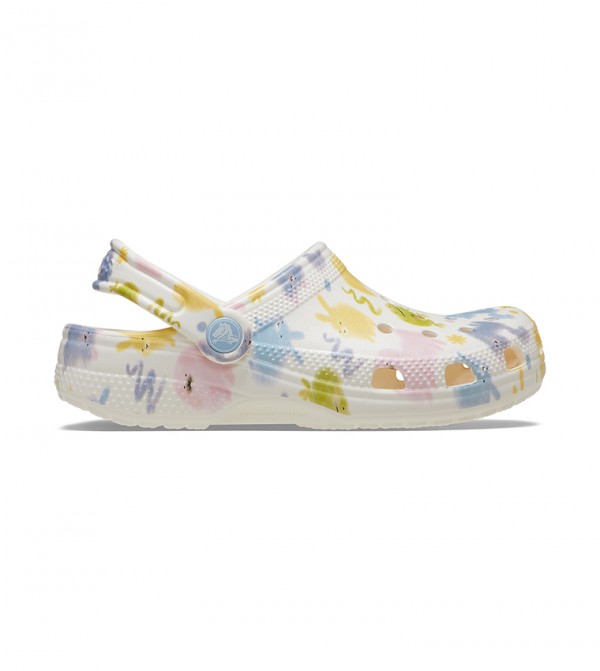 Crocs – Sabots classiques pour enfants à motifs d’animaux – pastel Blanc