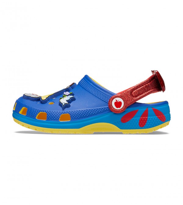 Crocs - Sabots classiques Blanche-Neige pour enfants - Bleu/Jaune/Rouge 2