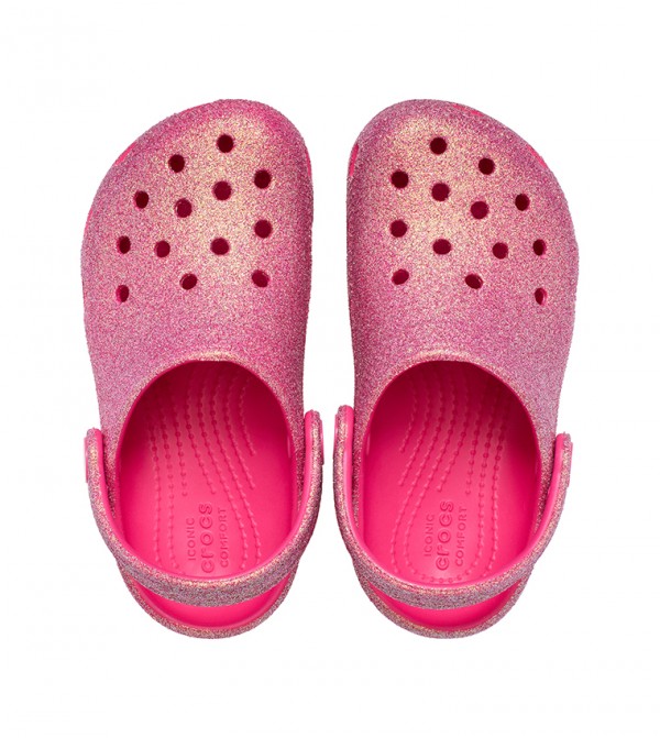 Crocs - Sabots classiques à paillettes irisées pour tout-petits - Fruit du dragon 4