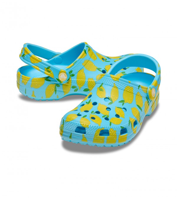 Crocs - Sabot classique aux fruits frais - Bleu Citron 3