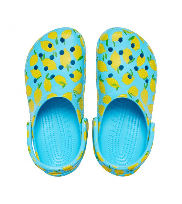Crocs - Sabot classique aux fruits frais - Bleu Citron 4