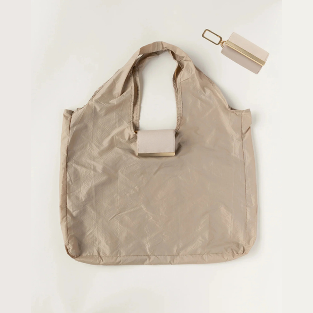 Every Day Club – Sac Tote Porte-Clés Beige Pierre