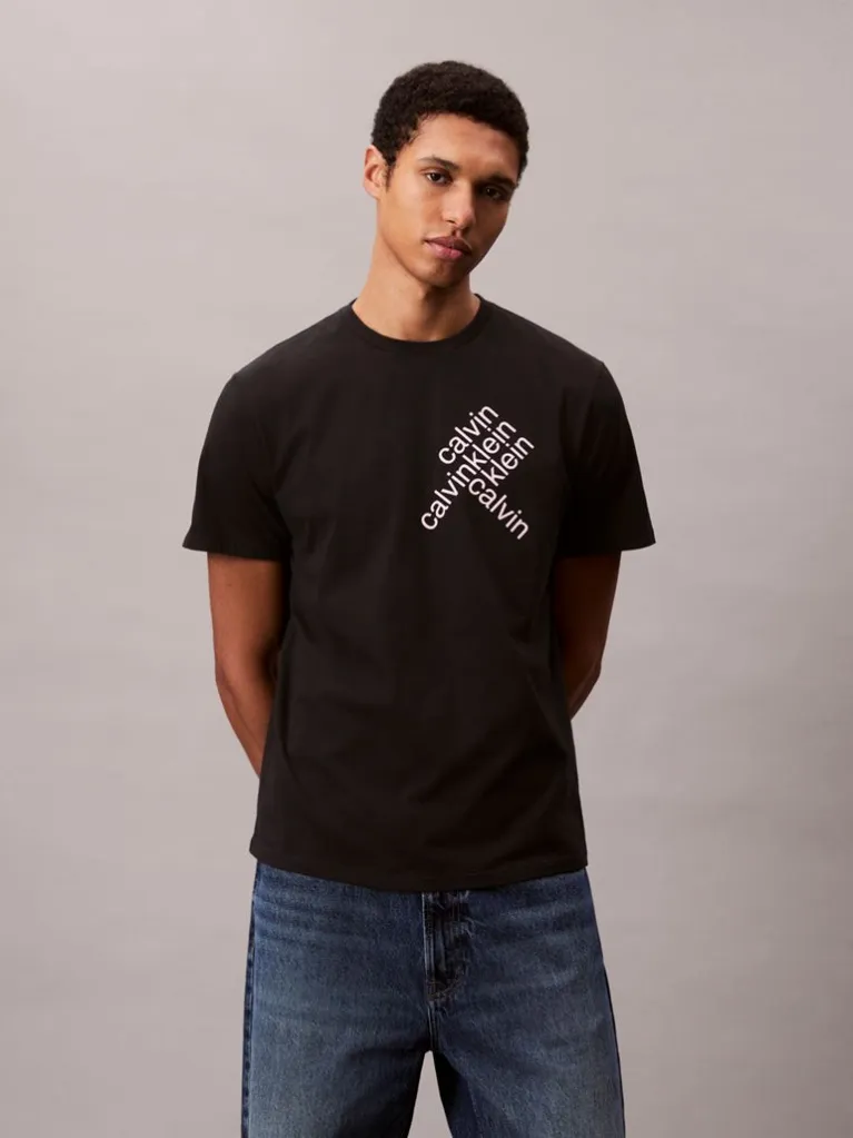 Calvin Klein - T-shirt à manches courtes - Noir 2