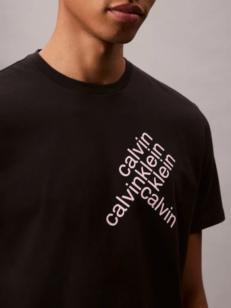 Calvin Klein - T-shirt à manches courtes - Noir 3
