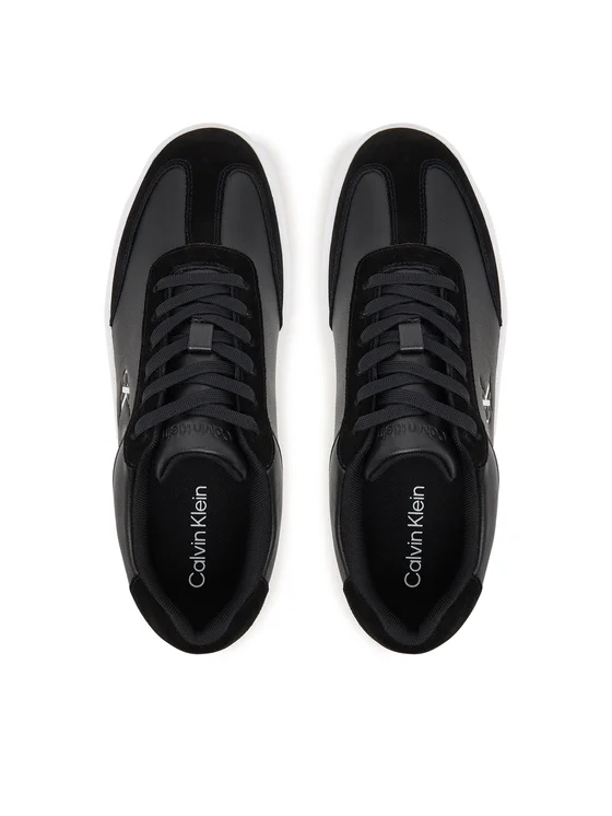 Calvin Klein - Baskets Classic Cupsole Laceup Wt Mix YM0YM01429 - Noir 3