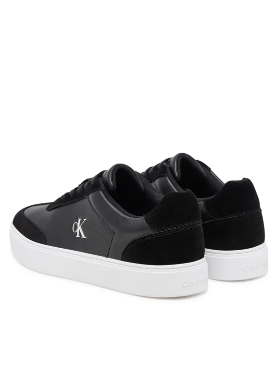 Calvin Klein - Baskets Classic Cupsole Laceup Wt Mix YM0YM01429 - Noir 5