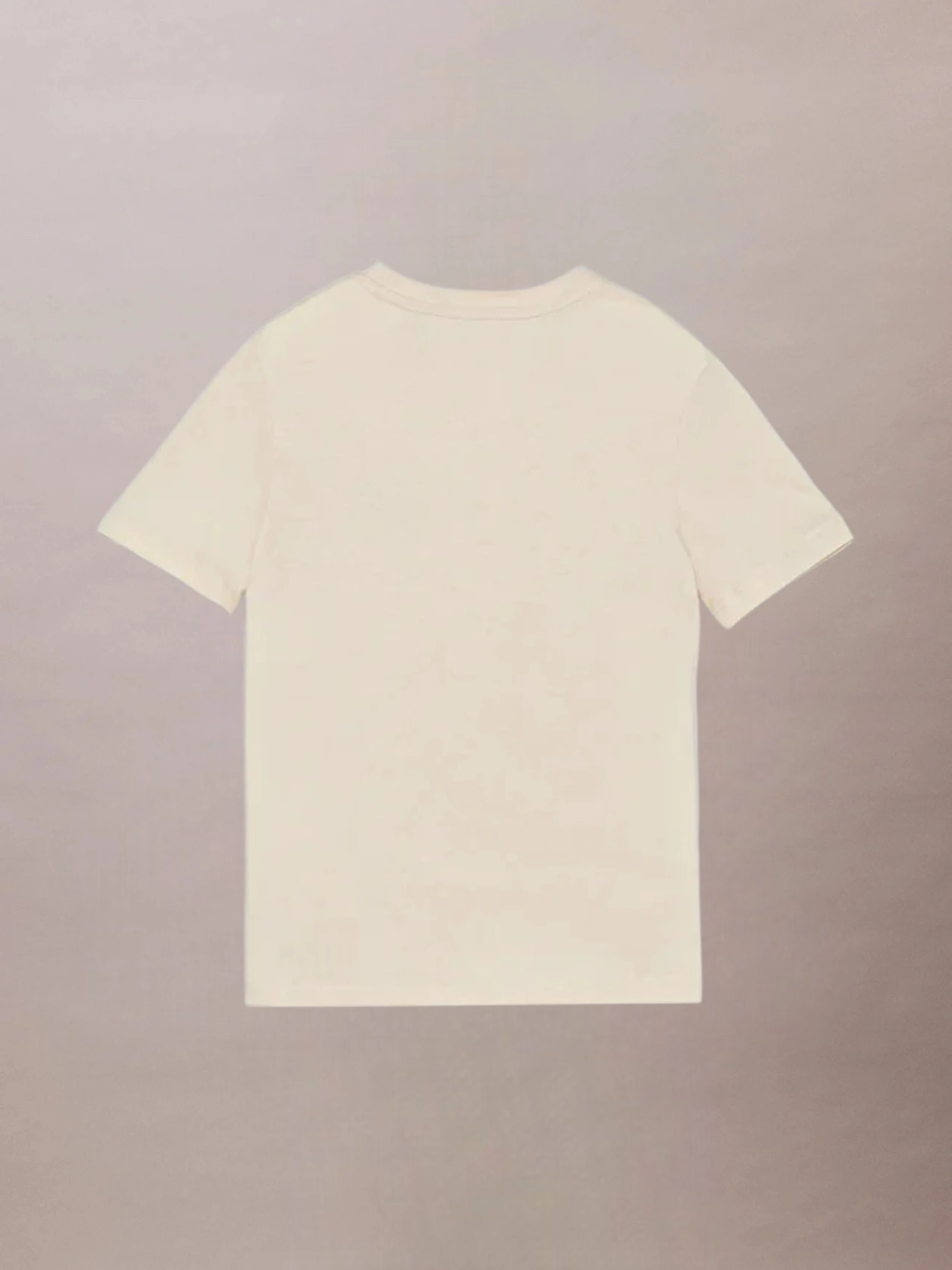 Calvin Klein - T-shirt à manches courtes imprimé monogramme - Beige 3