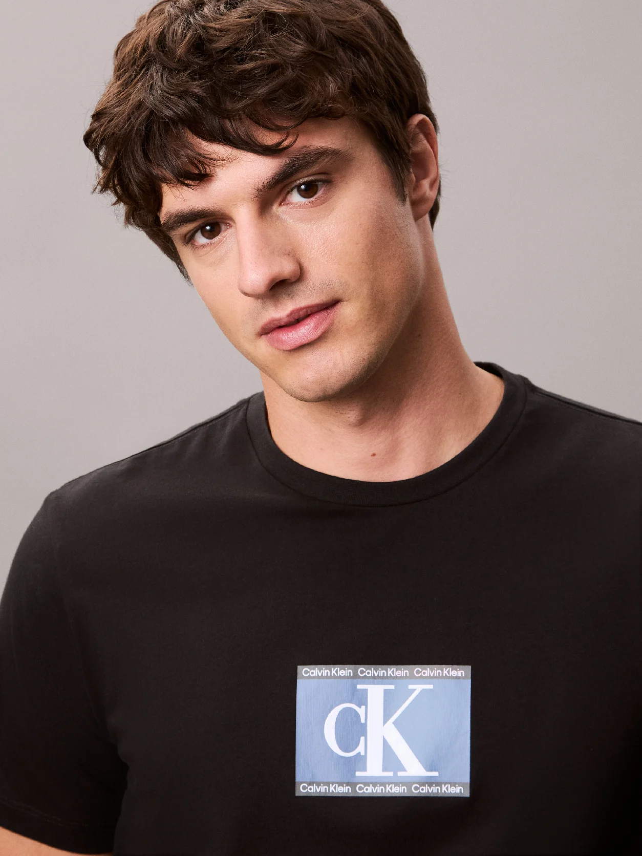 Calvin Klein - T-shirt à manches courtes-Noir 2