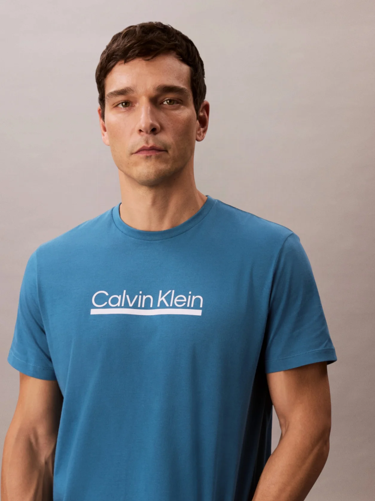 Calvin Klein - T-shirt à manches courtes - Acier bleu 3